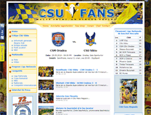 Tablet Screenshot of csufans.ro